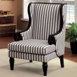 RIVIERA ACCENT CHAIR IN STRIPE FABRIC